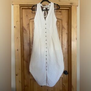 Free People Vintage Bustle Midi Dress